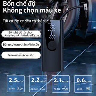 Máy bơm lốp xe ô tô tự động , Máy Nén Khí Không Dây, Bơm Khí Di Động Có Màn Hình Kỹ Thuật Số Cho Lốp Xe Hơi bơm điện cầm tay Bơm Lốp Ô Tô Không Dây bơm hơi không dây Bơm lốp ô tô xe máy Bơm cầm tay đa năng Máy bơm lốp xe ô tô tự động