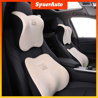 SuperAuto Gối Tựa Ghế Ngồi Xe Hơi Bảo Vệ Cổ GốI TựA ĐầU Xe HơI Phụ KiệN Trang Trí Ô Tô