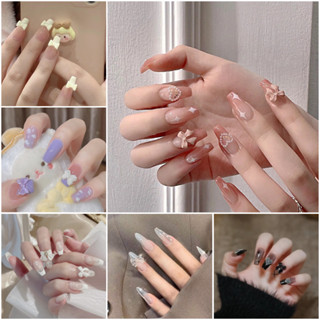 Set 24 Miếng Dán Móng Giả Trang Trí Nghệ Thuật