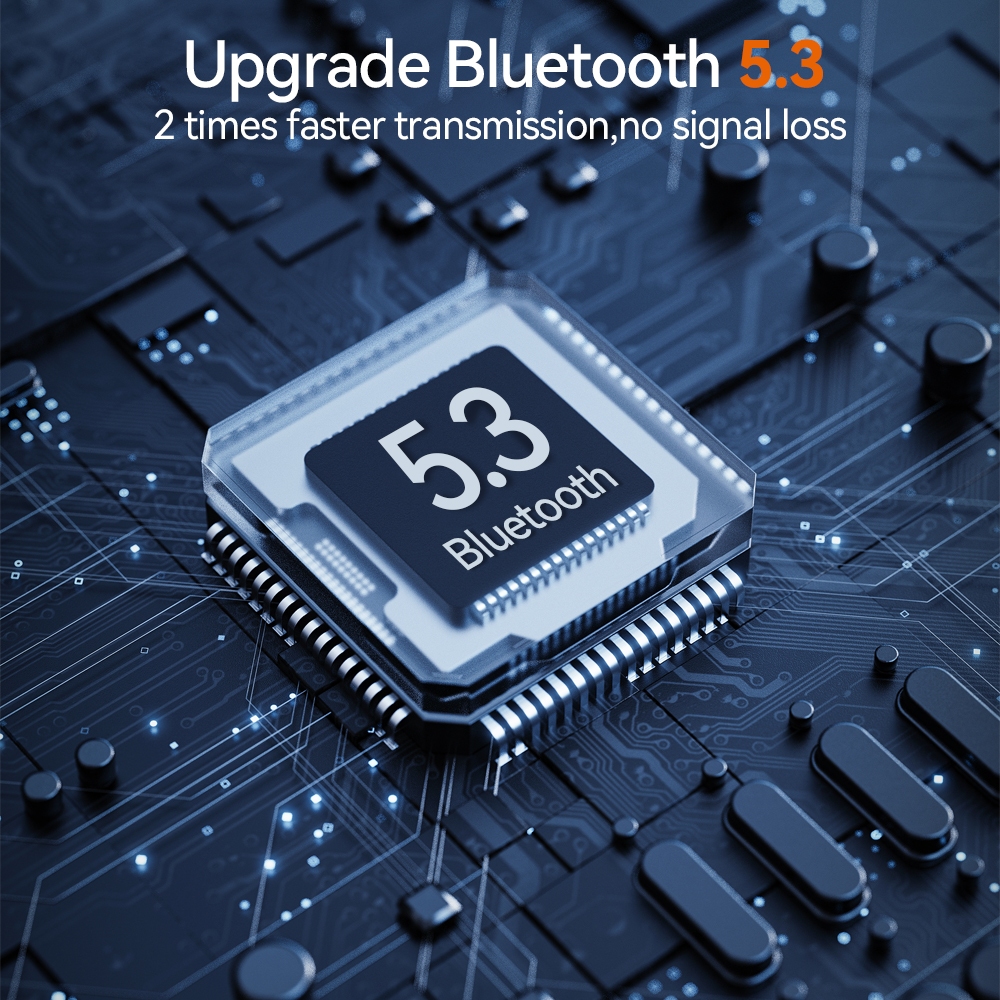 【Free Gift】Tai nghe không dây GOOJODOQ Bluetooth 5.3 có micrô tích hợp Giảm tiếng ồn âm thanh chất lượng cao IPX5 kín nước | BigBuy360 - bigbuy360.vn