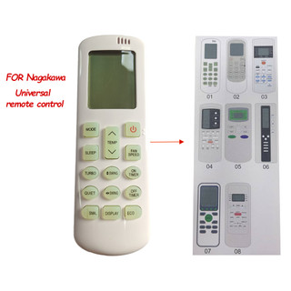 Remote Đa năng Điều Khiển Máy Lạnh Điều Hòa Nagakawa Điều khiển đa năng