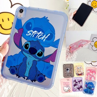 Dành cho iPad mini 6 8.3 "A2568 iPad mini iPad mini 5 4 7.9" Vỏ bảo vệ máy tính bảng Màu thời trang Sơn trong suốt Họa tiết hoạt hình dễ thương Vỏ TPU mềm vừa vặn