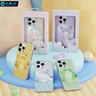 Ốp lưng từ tính Sanrio Chính hãng Ngọt ngào cho iphone 15 pro max chống sốc với dây buộc cho ốp lưng iphone 15 pro chống sốc