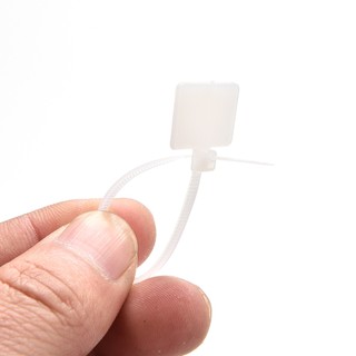 Set 100 dây rút nhựa tự khóa dùng buộc dây cáp mạng