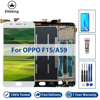 Màn hình cảm ứng lcd 5.5 "thay thế cho oppo f1s / a59 a1601 100%