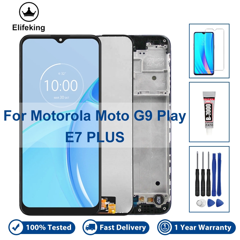 LCD Cho Motorola Moto G9 Play / E7 PLUS Màn Hình LCD Hiển Thị Bộ Số Hóa Cảm Ứng Cho Moto G9 PLAY / E