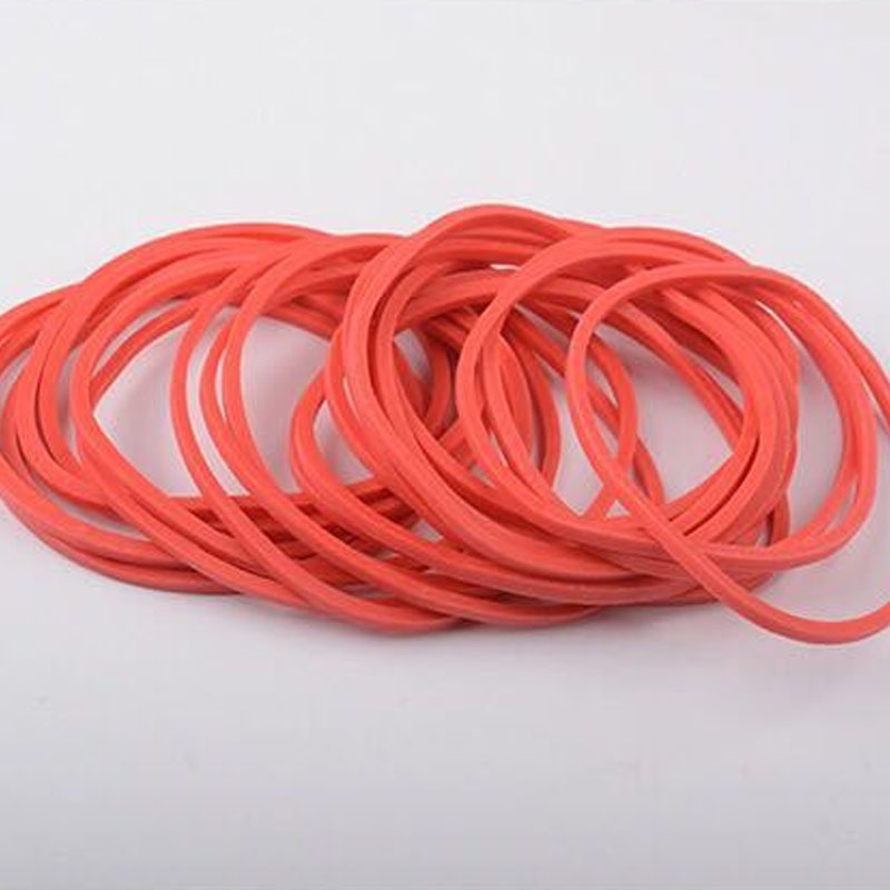 Đường kính 19mm-60mm Dây cao su đàn hồi cao màu đỏ Cung cấp Vòng chữ O co giãn