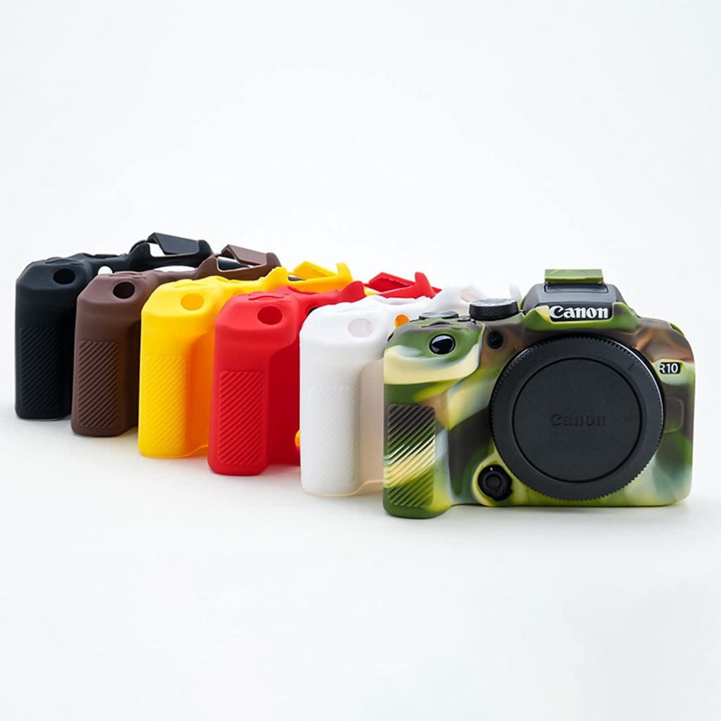 Ốp Lưng Máy Ảnh EOS R10 - Ốp Silicon Cho Máy Ảnh Kỹ Thuật Số Canon eos R10 - Vỏ Bảo Vệ Silicon Cho C