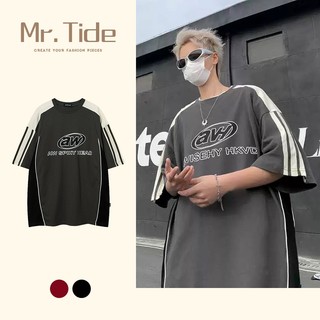 Áo Phông Nam Nữ Phối Bóng Đá Vải Cotton Kiểu Dáng UNISEX - Áo Thun Form Rộng Co Giãn, Thoáng Mát Hàng NEW