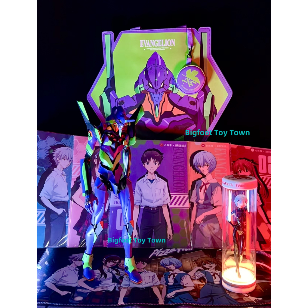 2024 Pizza Hut EvangeliON Nhân vật hành động, EvangeliON-01, Ayanami Rei, mặt bàn, bộ sưu tập mô hìn