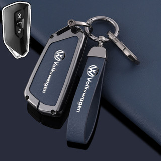 Vỏ Bọc Chìa Khóa Điều Khiển Từ Xa Bằng Hợp Kim Kẽm Cho Volkswagen VW ID.4 ID.3 Golf 8 Teramont Tacoma Crider Viloran phụ kiện ô tô móc khoá