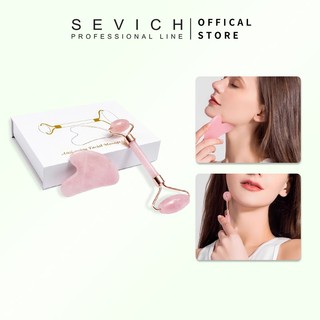 Set dụng cụ mát xa SEVICH bằng đá ngọc bích chống lão hóa