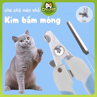PetPals Kềm Cắt Móng Cho Thú Cưng Tiện Dụng Kềm Cắt Móng không gỉ kèm dụng cụ dũa móng cho Chó & Mèo Kéo cắt móng kìm bấm móng cho chó mèo nhỏ LI0135 kìm cắt móng cho chó cắt móng mèo