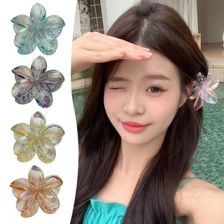 Ins Hot Flower Kẹp Tóc Sáng Tạo Trong Suốt Chân Tóc Thời Trang Mùa Hè Đạo Cụ Ảnh Cô Gái Quà Tặng Tiếp Liệu