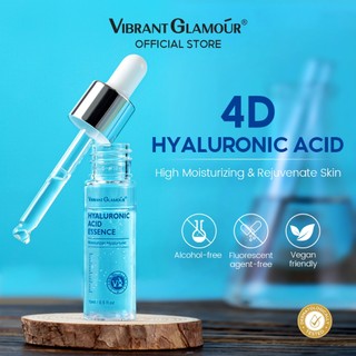 VIBRANT GLAMOUR Tinh Chất Hyaluronic Acid Chống Lão Hóa Se Khít Lỗ Chân Lông Làm Trắng Dưỡng Ẩm Giảm Nếp Nhăn 15ml