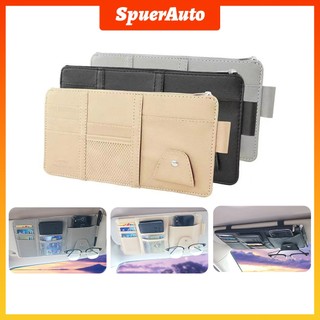 SuperAuto Túi Đựng Đồ Che Nắng Ô Tô KẹP Giữ Thẻ HộP ĐựNg Đồ Ô Tô Phụ KiệN Ô Tô