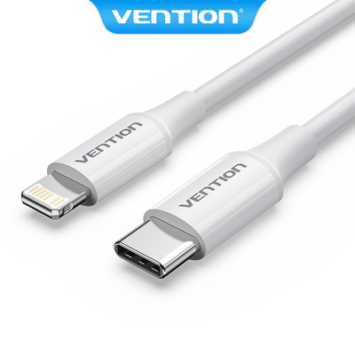 Vention Cáp Lightning  PD 27W Type-C sang Lightning USB C đồng bộ dữ liệu thích hợp cho Iphone14/xe hơi