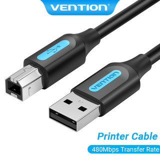Cáp USB 2.0 Vention truyền dữ liệu tốc độ cao dùng cho máy in