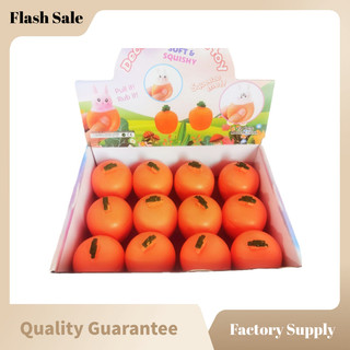 One đồ chơi squishy hình củ cà rốt / thỏ đáng yêu cho bé
