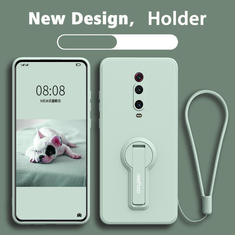 ốp lưng Ốp điện thoại Redmi K20 Pro Redmi K20 Xiaomi POCO X2 Ốp mềm Ốp chống sốc mịn bảo vệ silicon lỏng thiết kế mới 360 ° với giá đỡ ytxzzj01 đẹp viền vuông cute