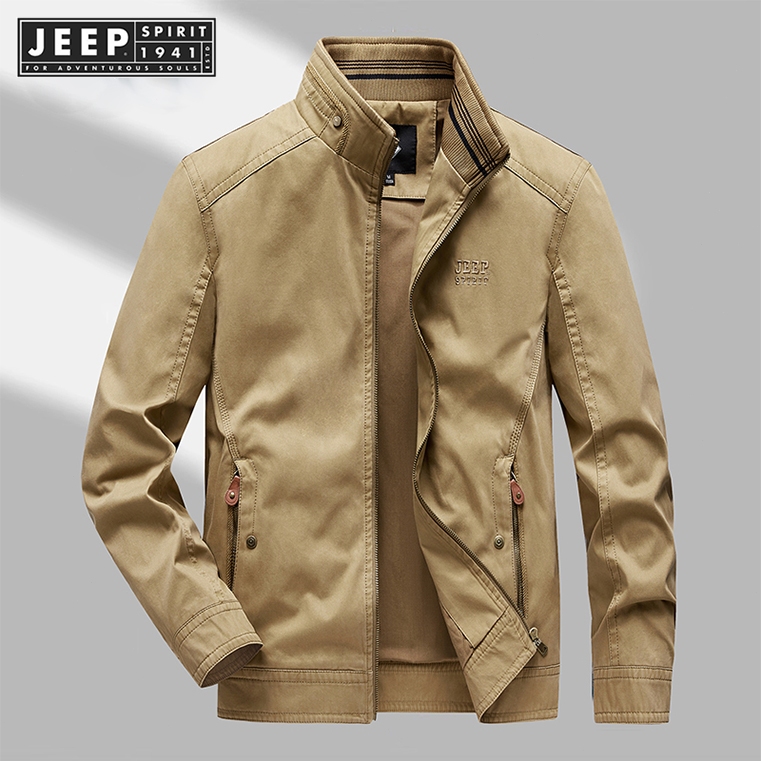 Áo khoác chống gió Jeep Spirit 1941 ESTD thời trang thường ngày cho nam