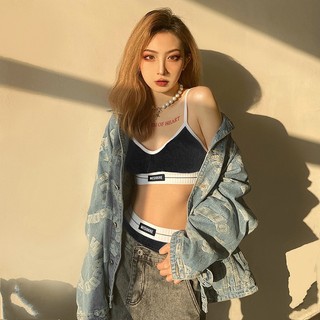 Kliou Set đồ bơi KLIOU hai mảnh thời trang mùa hè 2023 năng động dành cho nữ
