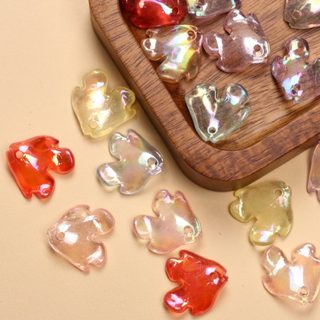 19 * 18.5mm 5 Chiếc Nhiều Màu Sắc Hoa Mẫu Đơn Hình Tay Acrylic Rời Hạt Trang Sức Làm DIY Ngọt Vòng Tay Vòng Cổ Phụ Kiện