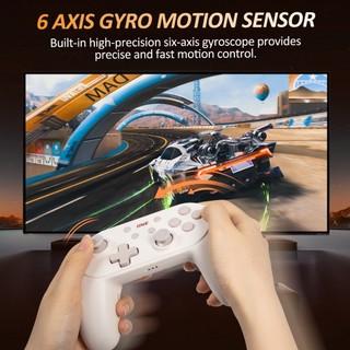Bộ điều khiển IINE Athena Wireless Pro cho Switch / Switch OLED / PC / IOS / Android Wake Up Function Hall Kích hoạt tuyến tính Macro & Turbo Cảm biến chuyển động con quay hồi chuyển động 6 trục tự động bắn 1000mA