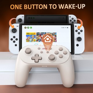 Bộ điều khiển IINE Athena Wireless Pro cho Switch / Switch OLED / PC / IOS / Android Wake Up Function Hall Kích hoạt tuyến tính Macro & Turbo Cảm biến chuyển động con quay hồi chuyển động 6 trục tự động bắn 1000mA