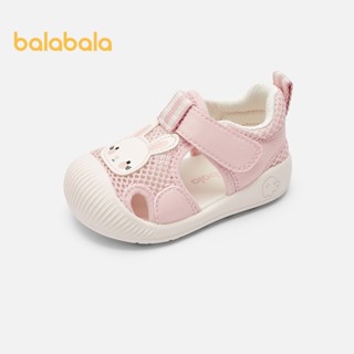Giày Trẻ Em Balabala Bé Trai Xăng đan Bé Đi Bộ Đế Mềm Mùa Hè 2024 Mới Thoáng Khí Giày Cho Bé Gái