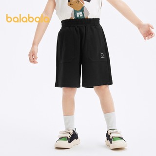 Quần Short Trẻ Em Balabala Quần Áo Mùa Hè Bé Trai Quần Bé 2024 Mới Thẳng Cotton Thường Ngày Giữa Quần