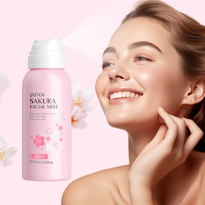 Xịt dưỡng ẩm da mặt LAIKOU Sakura 100ml