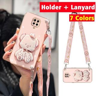 Ốp điện thoại có dây đeo chéo ốp lưng vỏ redmi note 9s xiaomi redmi note 9 pro vỏ điện thoại vỏ mềm bảo vệ chống sốc bằng silicon mạ điện vỏ bảo vệ mượt mà thiết kế mới dây đeo chéo wdmzx01