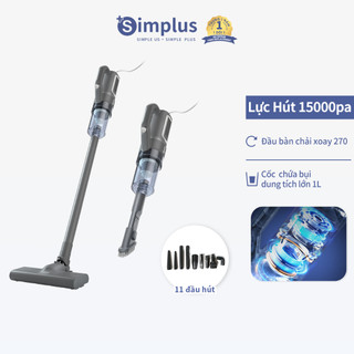 Simplus Máy Hút Bụi 16590PA Gia Dụng Khe Cắm Thẳng Vệ Sinh Bằng Lực Hút Mạnh Mẽ Máy Hút Bụi Có Dây XCQH008