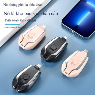 Bộ sạc dự phòng 1500mAh Type C mới được thiết kế cho điện thoại Iphone và Android