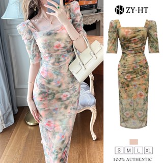 ZYHT Đầm nữ Đầm màu  xanh lá   Đầm phiên bản  ôm vừa vặn  Đầm chất liệu  lưới   Đầm làm việc Đầm cao cấp Đầm cưới Đầm sự kiện Đầm tiệc Đầm dạ hội 10134