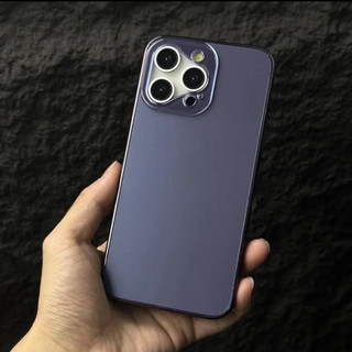 【Matte acrylic hard case/Gray】Ốp lưng compatible for iPhone 16 case