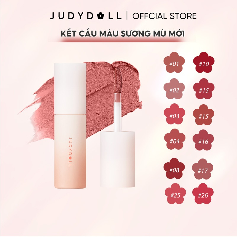 Son môi Judydoll 3.3g giúp dưỡng ẩm và làm bóng môi cao cấp