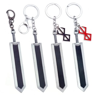 Anime Berserk Móc Khóa Bộ Móc Chìa Khóa Cho Trẻ Em Sinh Viên Anime cosplay Phụ Kiện Móc Khóa Mặt Dây Chuyền