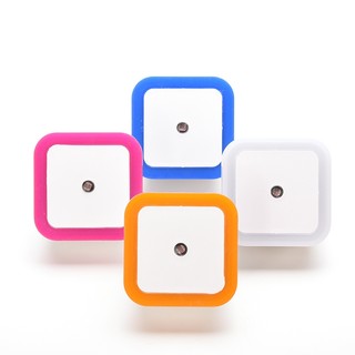 Đèn led ngủ cảm biến tự động hình vuông
