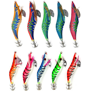 Mồi câu cá dạ quang mực jig 2.0 # 2.5 # 3.0 # mực mồi câu cá eging mồi