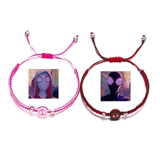 2 Chiếc Thời Trang Người Nhện Vòng Tay RINHOO FRIENDSHIP Phim Ngoại Vi Hello Kitty Kỷ Niệm Quà Tặng Cho Cặp Đôi Nam Nữ