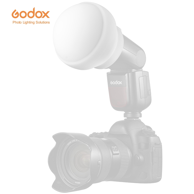 Godox AK-R22 AKR22 Bộ vòm khuếch tán Gel Silica cho Godox V1 AD100Pro, AD200PRO thêm H200R