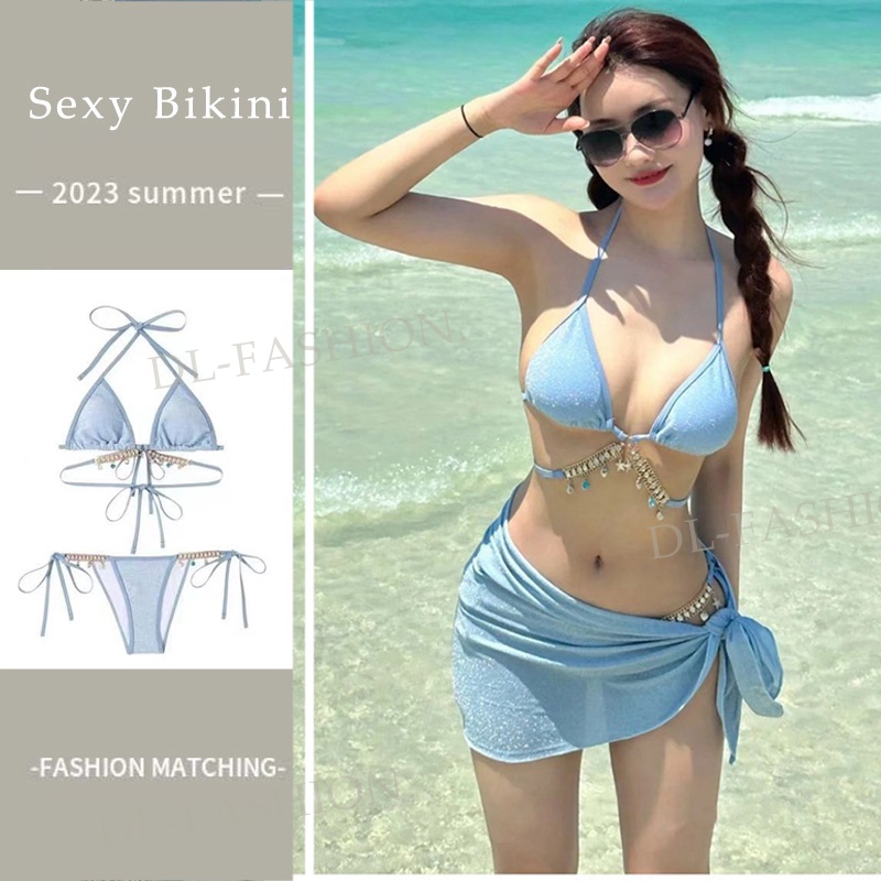 Bộ Đồ Bơi Ba Mảnh Thời Trang Hàn Quốc Gợi Cảm Cho Nữ | BigBuy360 - bigbuy360.vn