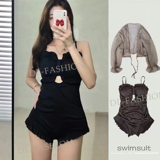 Bộ Đồ Bơi Thể Thao Chống Nắng Kiểu Hàn Quốc Dễ Thương Cho Nữ