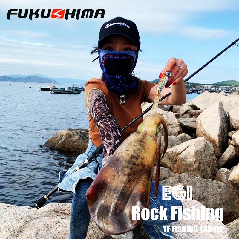 FUKUSHIMA 3.0-3.5 SQUID JIGS GLOW EGI LURE Câu Cá GỖ SHRIMP BAIT SHARP MÓC 17-21GRAMS CUTTLEFISH OCT