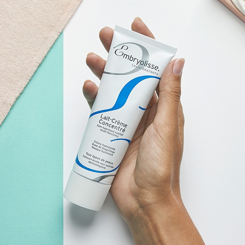 Sữa Dưỡng Ẩm Siêu Phục Hồi Embryolisse Lait Crème Concentré 75ml Lỗ chân lông vô hình, nhẹ nhàng khoan khoái không dính phấn.