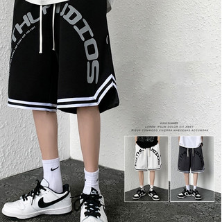 K Tazi Quần short bóng rổ nam Thời trang quây Màu đặc Phù hợp với thể thao Quần 5 điểm