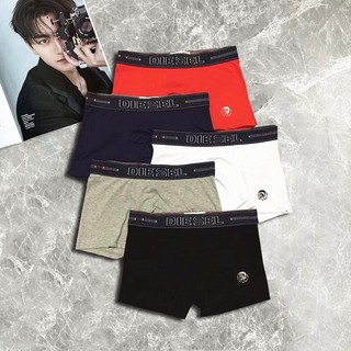 Quần Lót Nam Cotton Nguyên Chất Thoáng Khí Quần Lót Boxer Thoải Mái Quần Đùi Boxer Quần Đùi