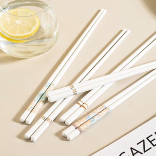 5 Đôi Đũa Gốm Không Dễ Dàng Moldy Light Bộ Đồ Ăn Sang Trọng Đũa Hộ Gia Đình